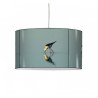 Lampe suspension oiseaux échasse blanche -OI1324SUS