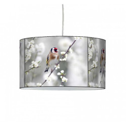 Décoration Luminaire Animaux Lampe suspension oiseaux chardonneret -OI1435SUS