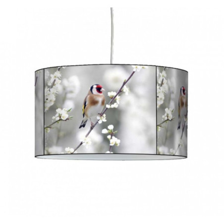 Décoration Luminaire Animaux Lampe suspension oiseaux chardonneret -OI1435SUS