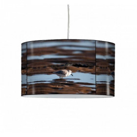 Lampe suspension oiseaux bécasseau sanderling -OI1308SUS