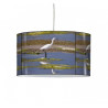 Lampe suspension oiseaux aigrette dans marais -OI1303SUS