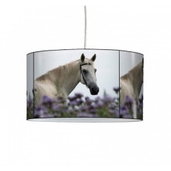 Décoration Luminaire Animaux Lampe suspension collection nos amis cheval nature -NOA1314SUS
