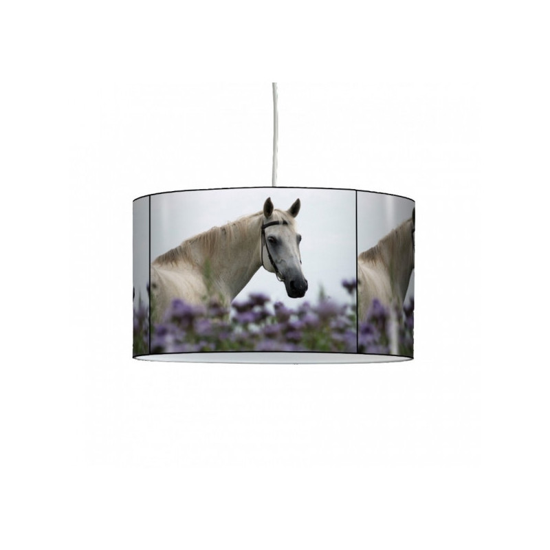 Décoration Luminaire Animaux Lampe suspension collection nos amis cheval nature -NOA1314SUS