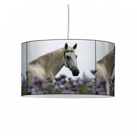 Décoration Luminaire Animaux Lampe suspension collection nos amis cheval nature -NOA1314SUS