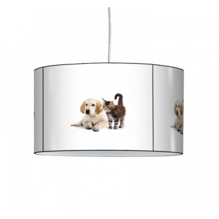 Lampe suspension collection nos amis chiot et chaton -NOA1313SUS