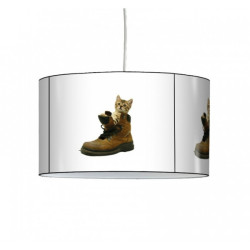 Décoration Luminaire Animaux Lampe suspension collection nos amis chaton chaussure -NOA1311SUS