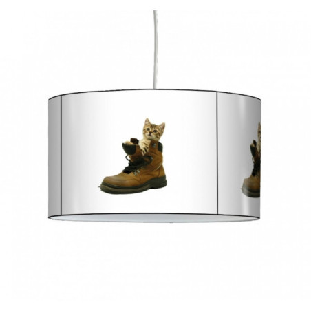 Décoration Luminaire Animaux Lampe suspension collection nos amis chaton chaussure -NOA1311SUS