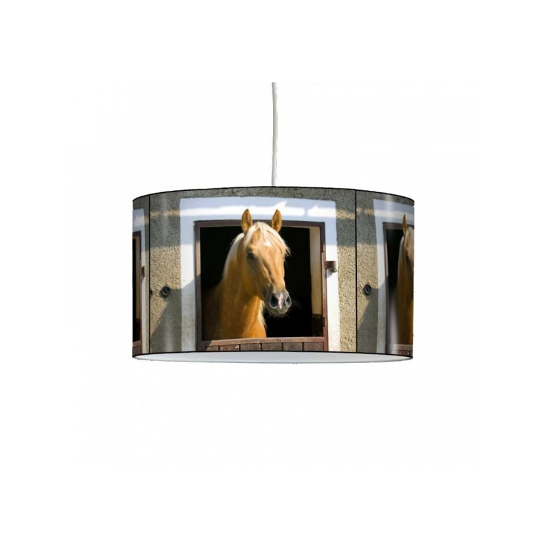 Décoration Luminaire Animaux Lampe suspension collection nos amis cheval box -NOA1506SUS