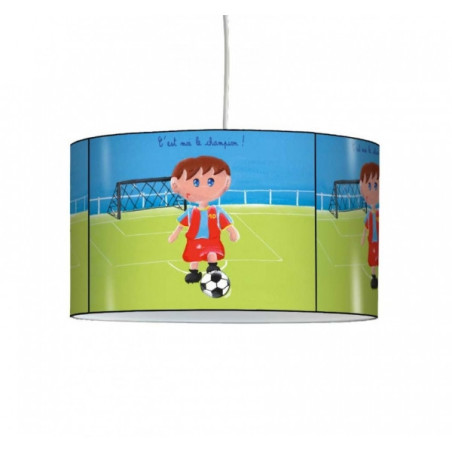 Décoration Luminaire Animaux Lampe suspension enfant garçon football -EN1203SUS
