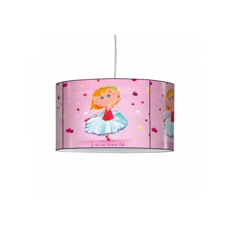 Décoration Luminaire Animaux Lampe suspension enfant danseuse étoile -EN1202SUS