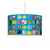 Décoration Luminaire Animaux Lampe suspension enfant coeurs -EN1421SUS