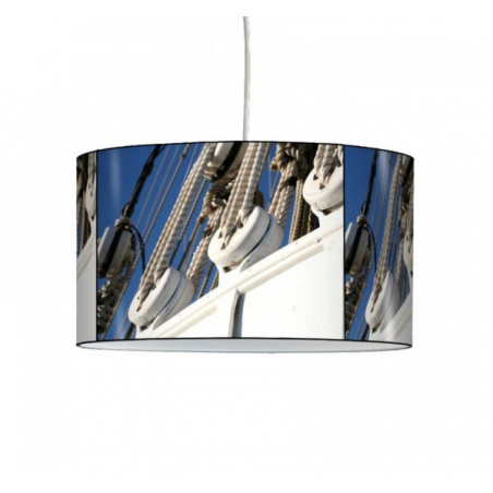 Décoration Luminaire Animaux Lampe suspension marine pouliers voilier -MA1424SUS