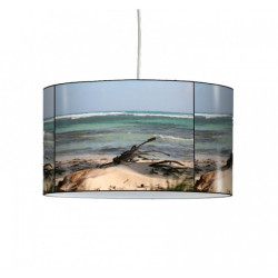 Décoration Luminaire Animaux Lampe suspension marine bois flotté -MA1425SUS