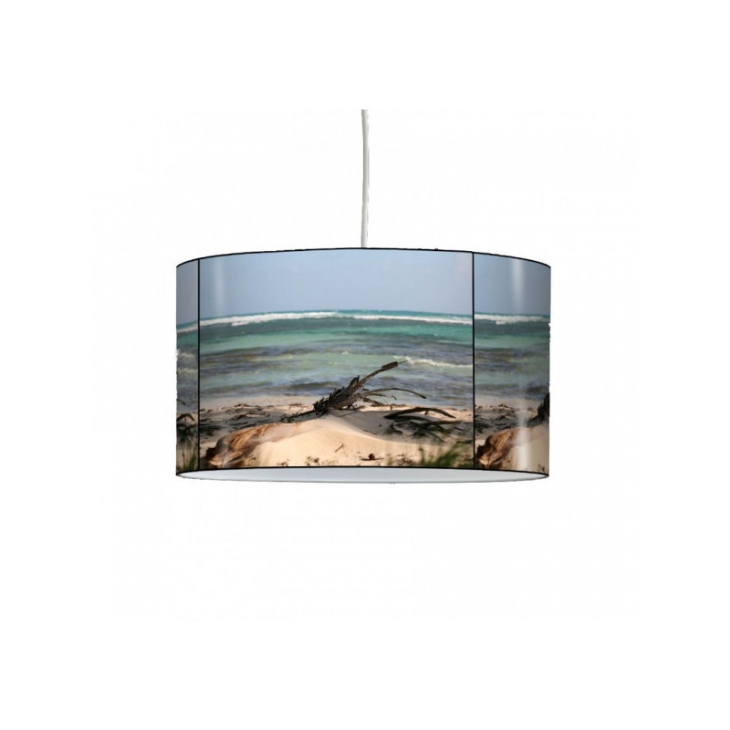 Décoration Luminaire Animaux Lampe suspension marine bois flotté -MA1425SUS