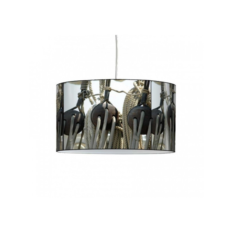 Décoration Luminaire Animaux Lampe suspension marine poulies -MA1216SUS