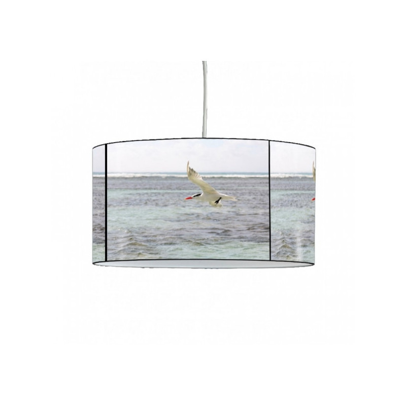 Décoration Luminaire Animaux Lampe suspension marine mouette et océan -MA1653SUS