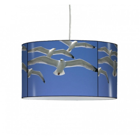 Décoration Luminaire Animaux Oiseau Lampe suspension marine mouettes en vol -MA1215SUS