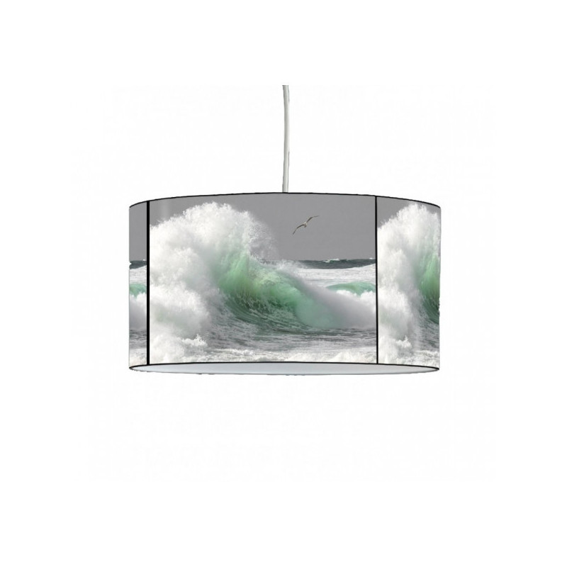 Décoration Luminaire Animaux Lampe suspension marine vague -MA1663SUS