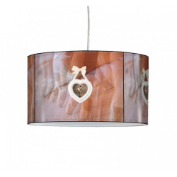 Décoration Luminaire Animaux Lampe suspension charme coeur -CH1507SUS