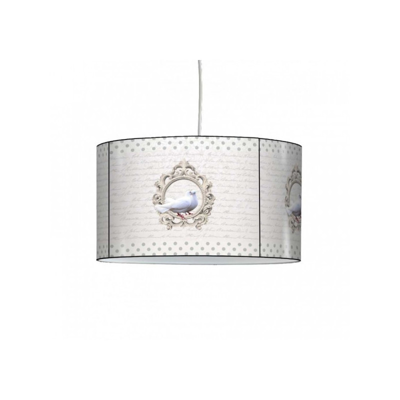 Décoration Luminaire Animaux Lampe suspension charme colombe -CH1504SUS