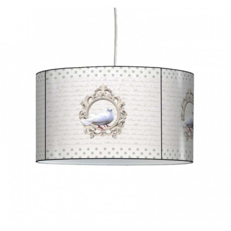 Décoration Luminaire Animaux Lampe suspension charme colombe -CH1504SUS