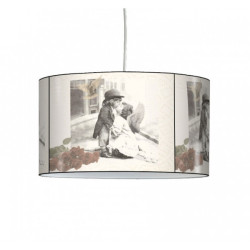 Décoration Luminaire Animaux Lampe suspension charme bisous d'enfant -CH1501SUS
