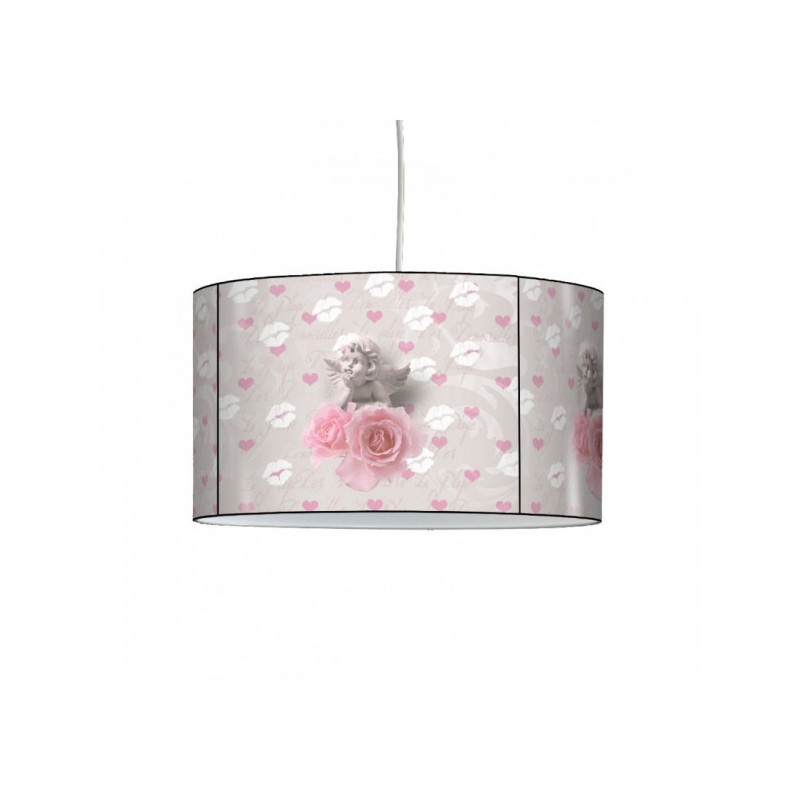 Décoration Luminaire Animaux Lampe suspension charme ange rose -CH1509SUS