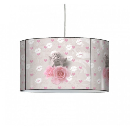 Décoration Luminaire Animaux Lampe suspension charme ange rose -CH1509SUS