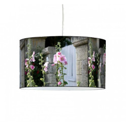 Décoration Luminaire Animaux Lampe suspension nature roses trémières -NA1336SUS