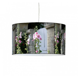 Décoration Luminaire Animaux Lampe suspension nature roses trémières -NA1336SUS