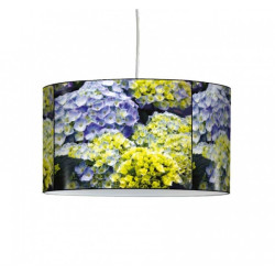 Décoration Luminaire Animaux Lampe suspension nature hortensias parmes -NA1212SUS
