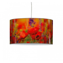 Décoration Luminaire Animaux Lampe suspension nature coquelicot -NA1207SUS