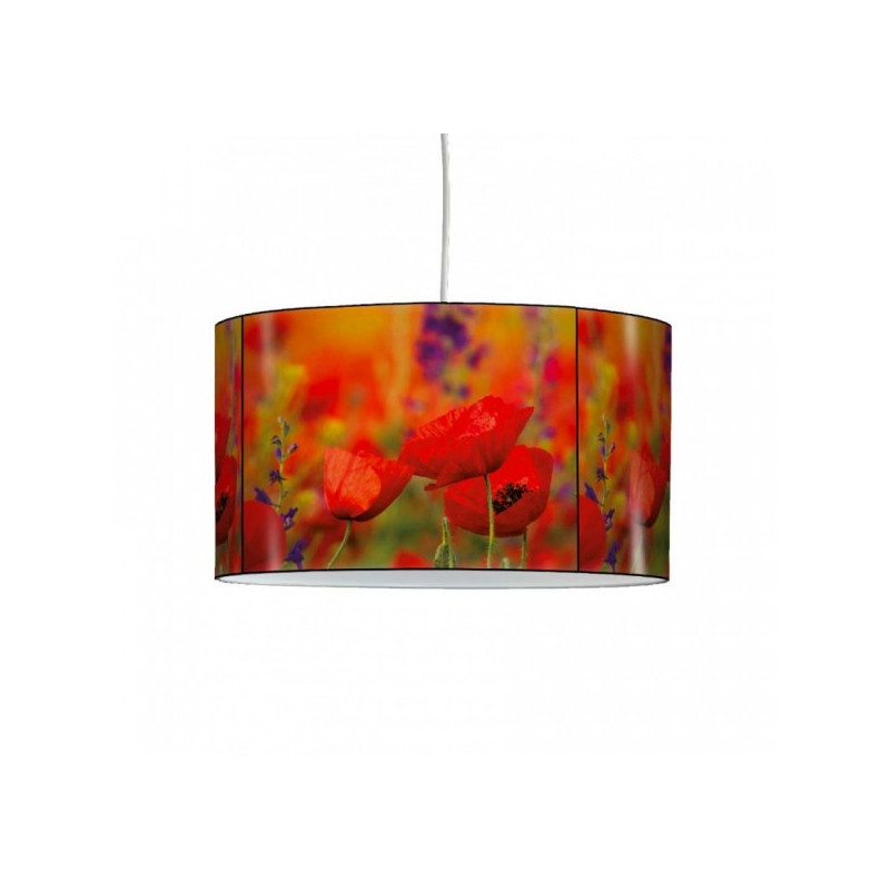 Décoration Luminaire Animaux Lampe suspension nature coquelicot -NA1207SUS