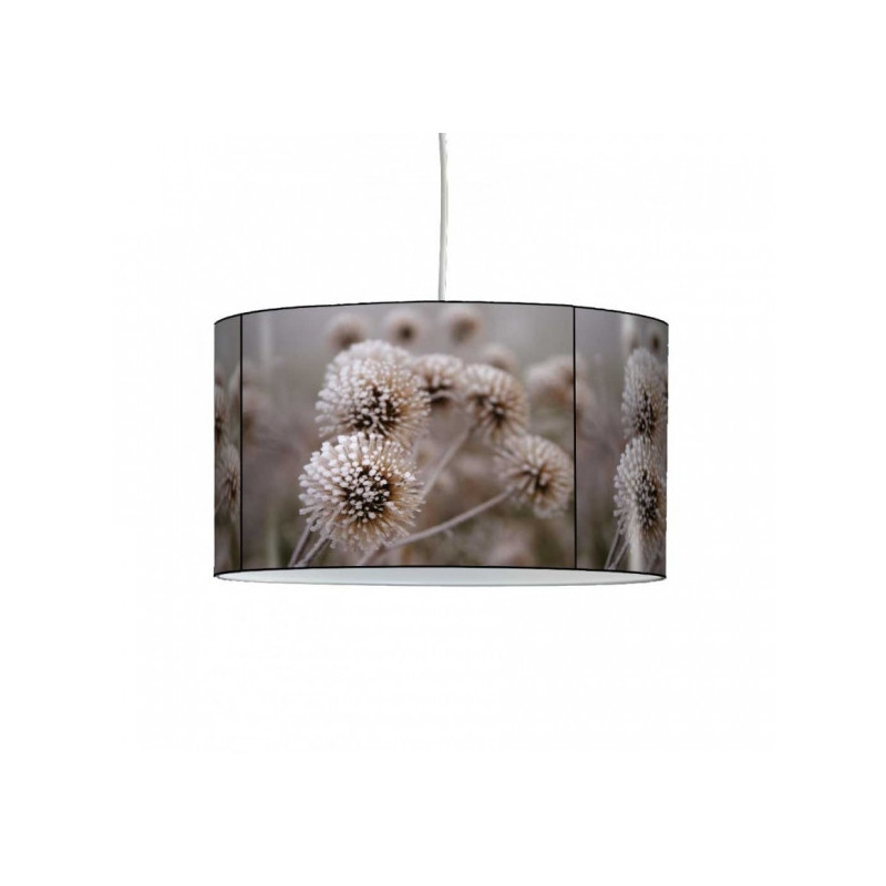 Décoration Luminaire Animaux Lampe suspension nature chardons givrés -NA1203SUS