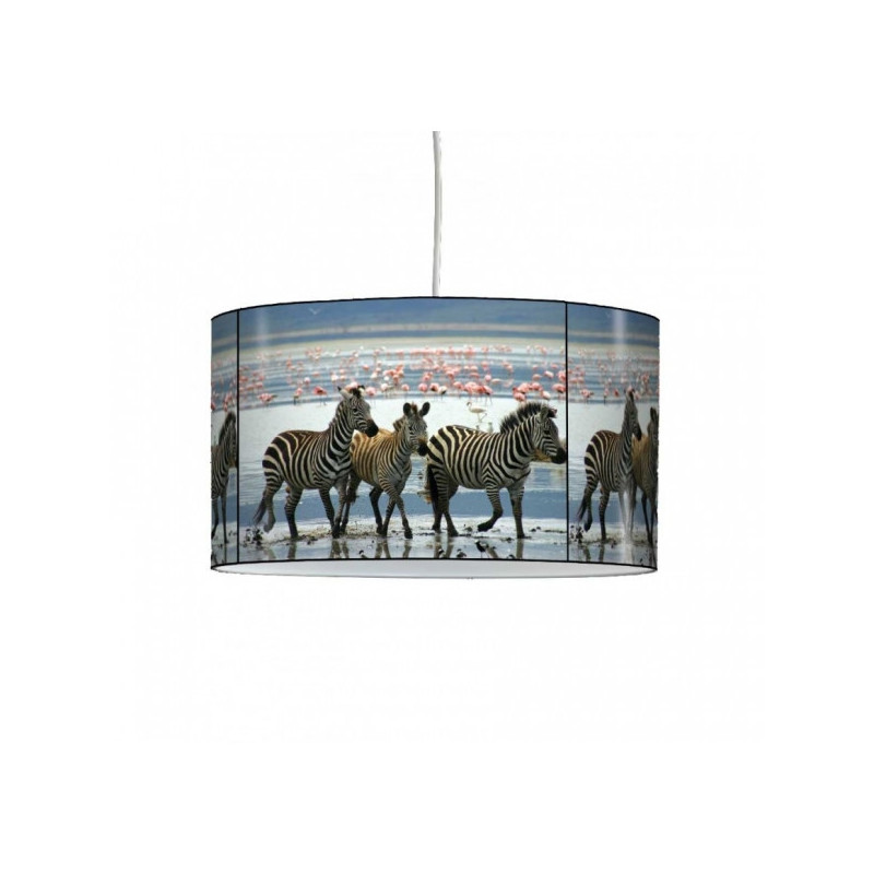 Décoration Luminaire Animaux Lampe suspension animaux sauvages troupeau de zèbres -AS1220SUS
