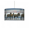 Décoration Luminaire Animaux Lampe suspension animaux sauvages troupeau de zèbres -AS1220SUS