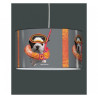 Décoration Luminaire Animaux Lampe suspension teo jasmin scuba gris -TO15126SUS