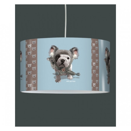 Décoration Luminaire Animaux Lampe suspension teo jasmin koala bleu -TO15144SUS