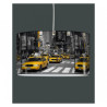 Décoration Luminaire Animaux Lampe suspension new york taxis américains -VI1201SUS