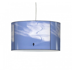 Décoration Luminaire Animaux Lampe suspension sports et loisirs ski montagne skieur -SL1307SUS