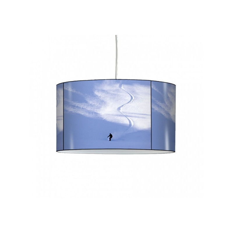 Décoration Luminaire Animaux Lampe suspension sports et loisirs ski montagne skieur -SL1307SUS