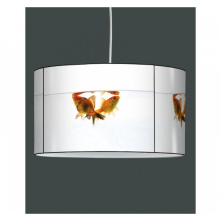 Décoration Luminaire Animaux Lampe suspension tendance poissons rouges -TE1324SUS
