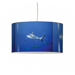 Décoration Luminaire Animaux Lampe suspension faune marine requin -FM1216SUS