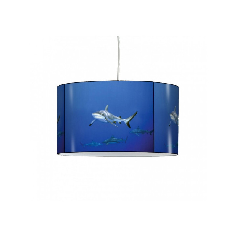 Décoration Luminaire Animaux Lampe suspension faune marine requin -FM1216SUS