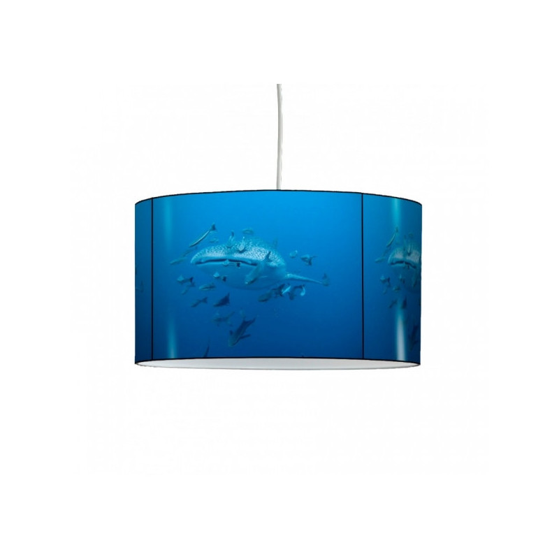 Lampe suspension faune marine requin baleine -FM1424SUS
