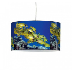 Décoration Luminaire Animaux Lampe suspension faune marine poissons tropicaux -FM1210SUS