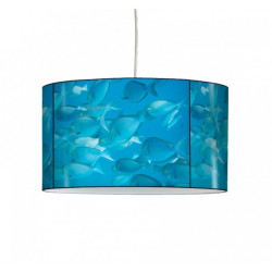 Décoration Luminaire Animaux Lampe suspension faune marine poissons -FM1206SUS