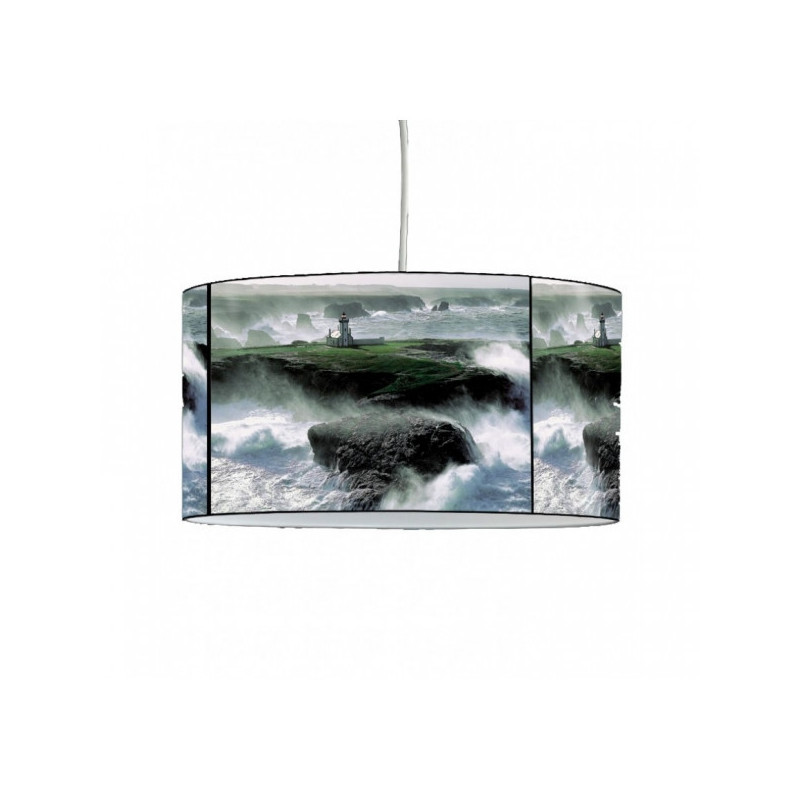 Décoration Luminaire Animaux Lampe suspension collection plisson phare des poulains -PL1619SUS