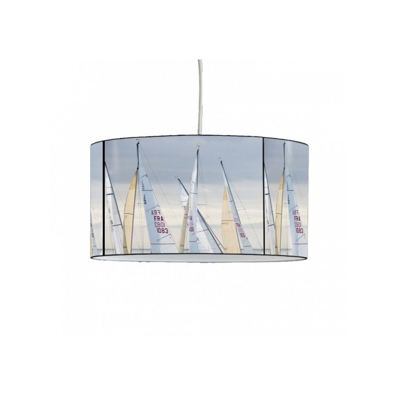 Décoration Luminaire Animaux Lampe suspension collection plisson bateaux voiles -PL1625SUS