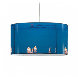 Décoration Luminaire Animaux Lampe suspension collection plisson bateaux optimistes -PL1604SUS